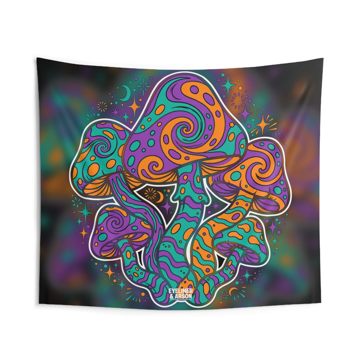 Mushroom Cluster Tapestry