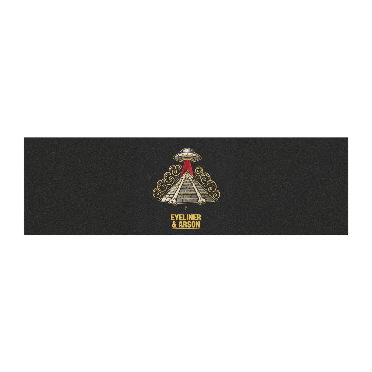 Eyeliner & Arson — Pyramid Beam Car Magnet
