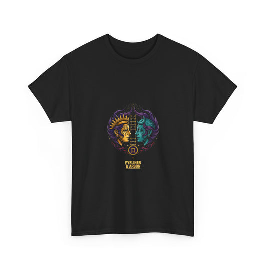 Eyeliner & Arson — Gemini Zodiac Tee