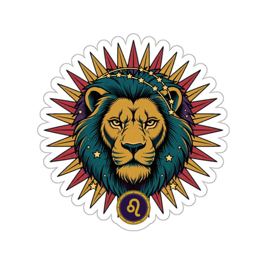 Eyeliner & Arson — Leo Sticker