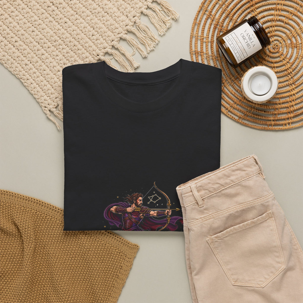 Eyeliner & Arson — Sagittarius Zodiac Tee