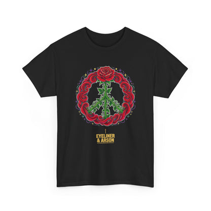 Peace Sign Rose Tee
