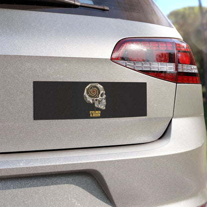 Eyeliner & Arson — Crystal Skull Car Magnet
