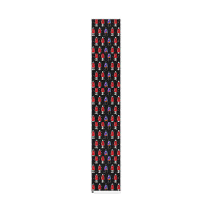 Santa's Lava Lamp Wrapping Paper