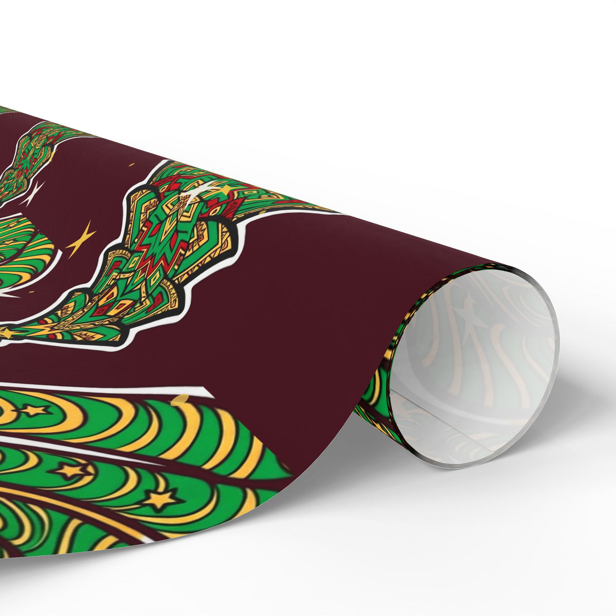 Trippy Tree Spiral Wrapping Paper