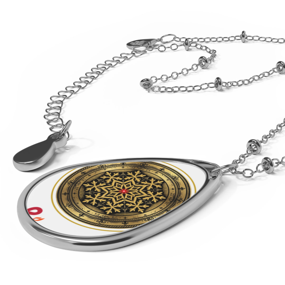 Eyeliner & Arson — Cymatics Medallion Necklace