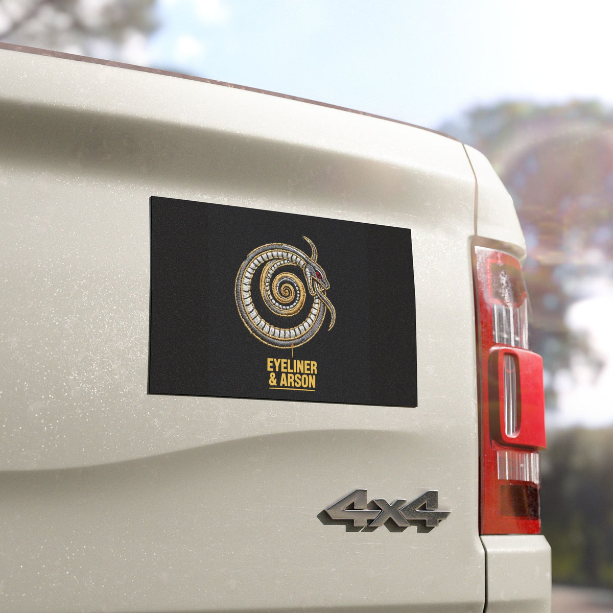 Eyeliner & Arson — Ouroboros Car Magnet