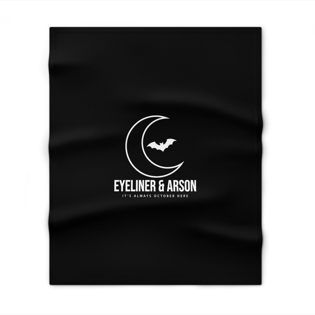 Moon & Bat — Throw Blanket