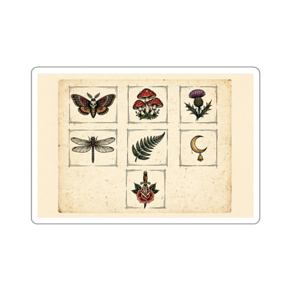 Eyeliner & Arson — Night Garden Flash Sheet Sticker