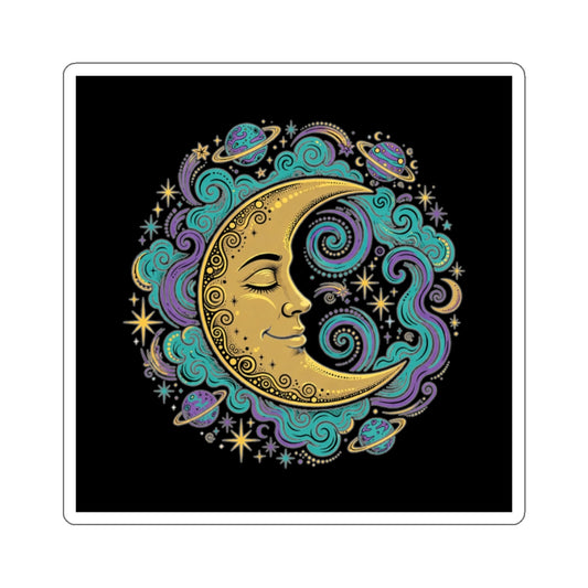 Eyeliner & Arson — Moon Stars Dream Face Sticker