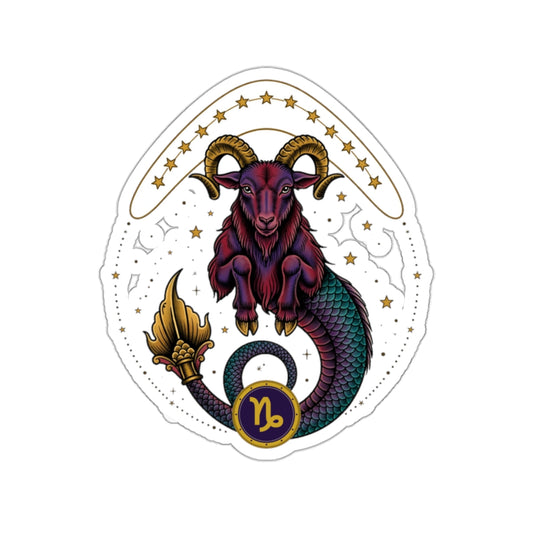 Eyeliner & Arson — Capricorn Sticker