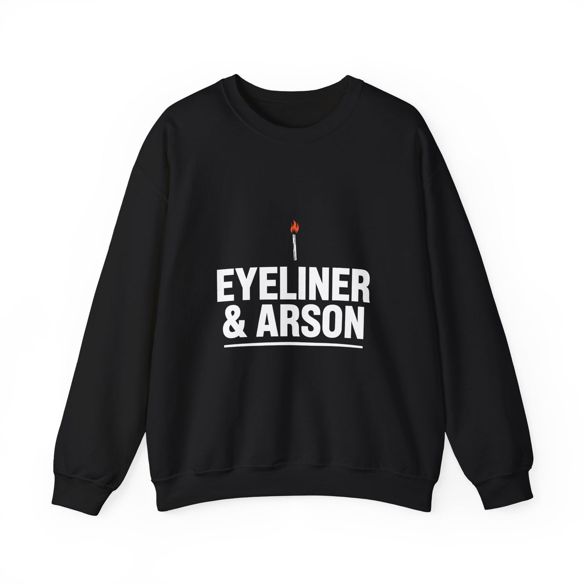 Eyeliner & Arson — Wordmark Crewneck