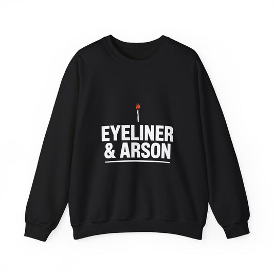 Eyeliner & Arson — Wordmark Crewneck