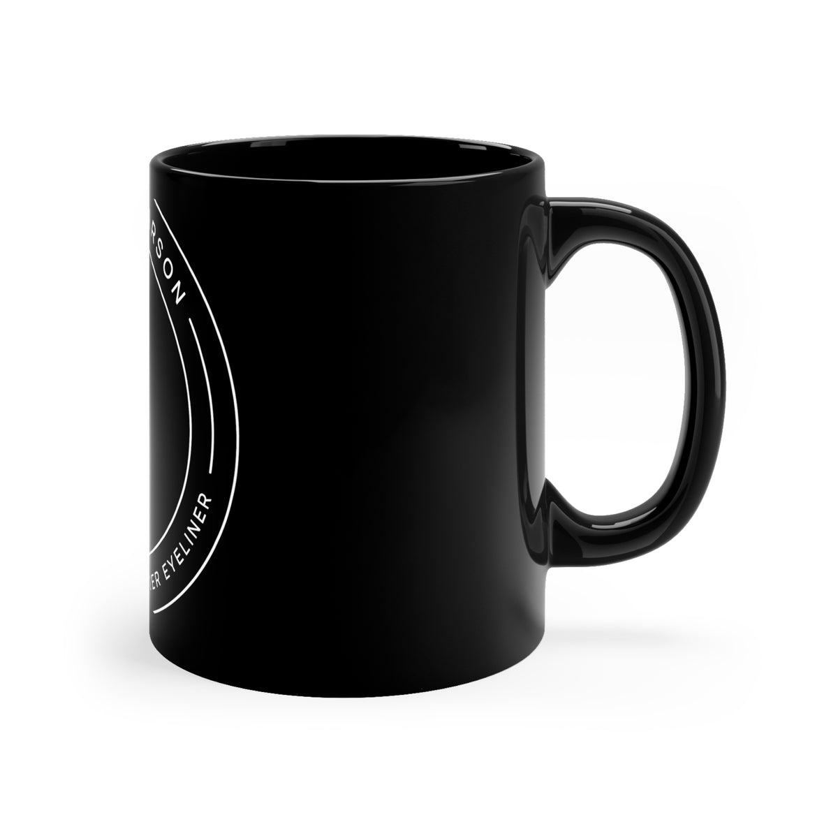 Badge Black Mug 11oz