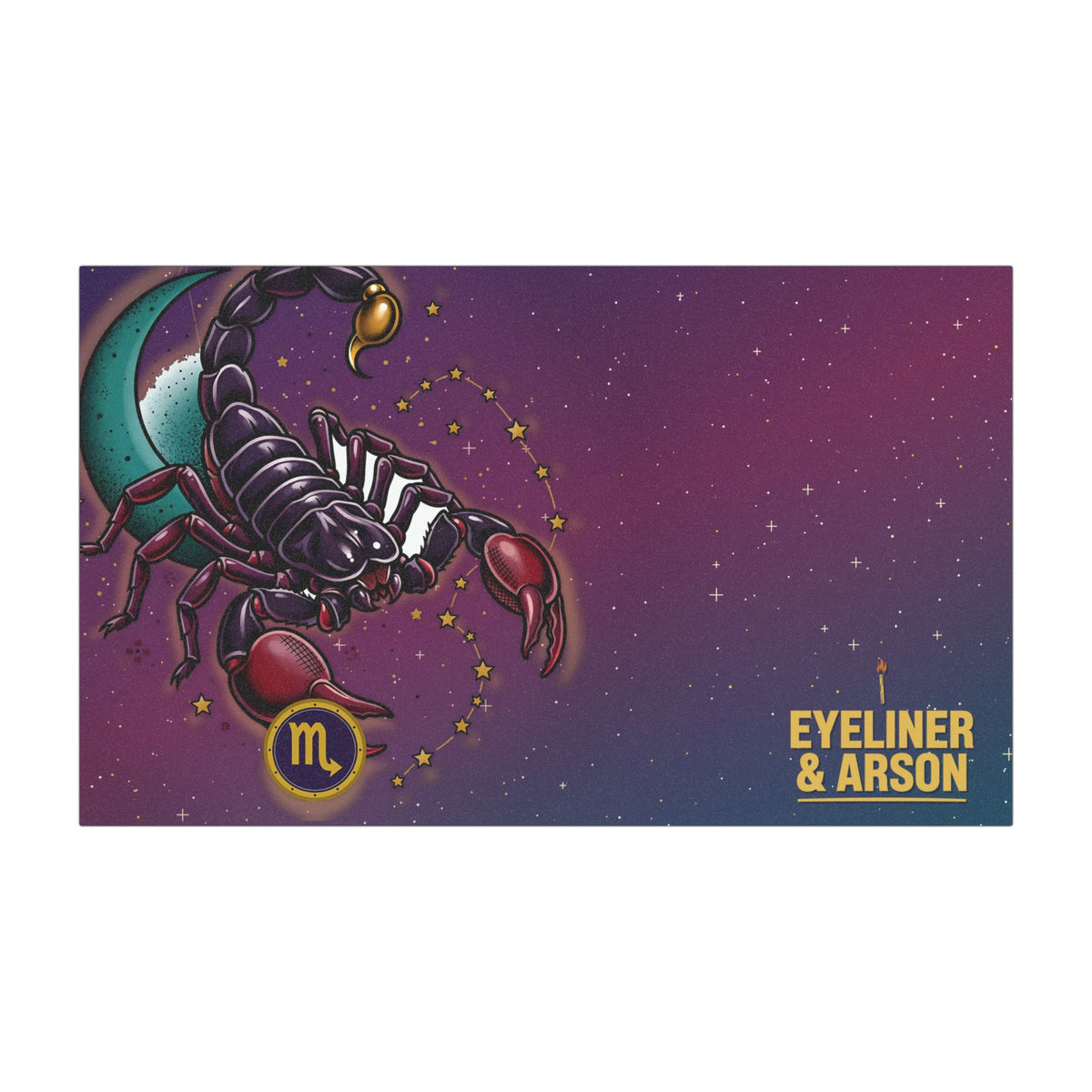 Eyeliner & Arson — Scorpio Car Magnet