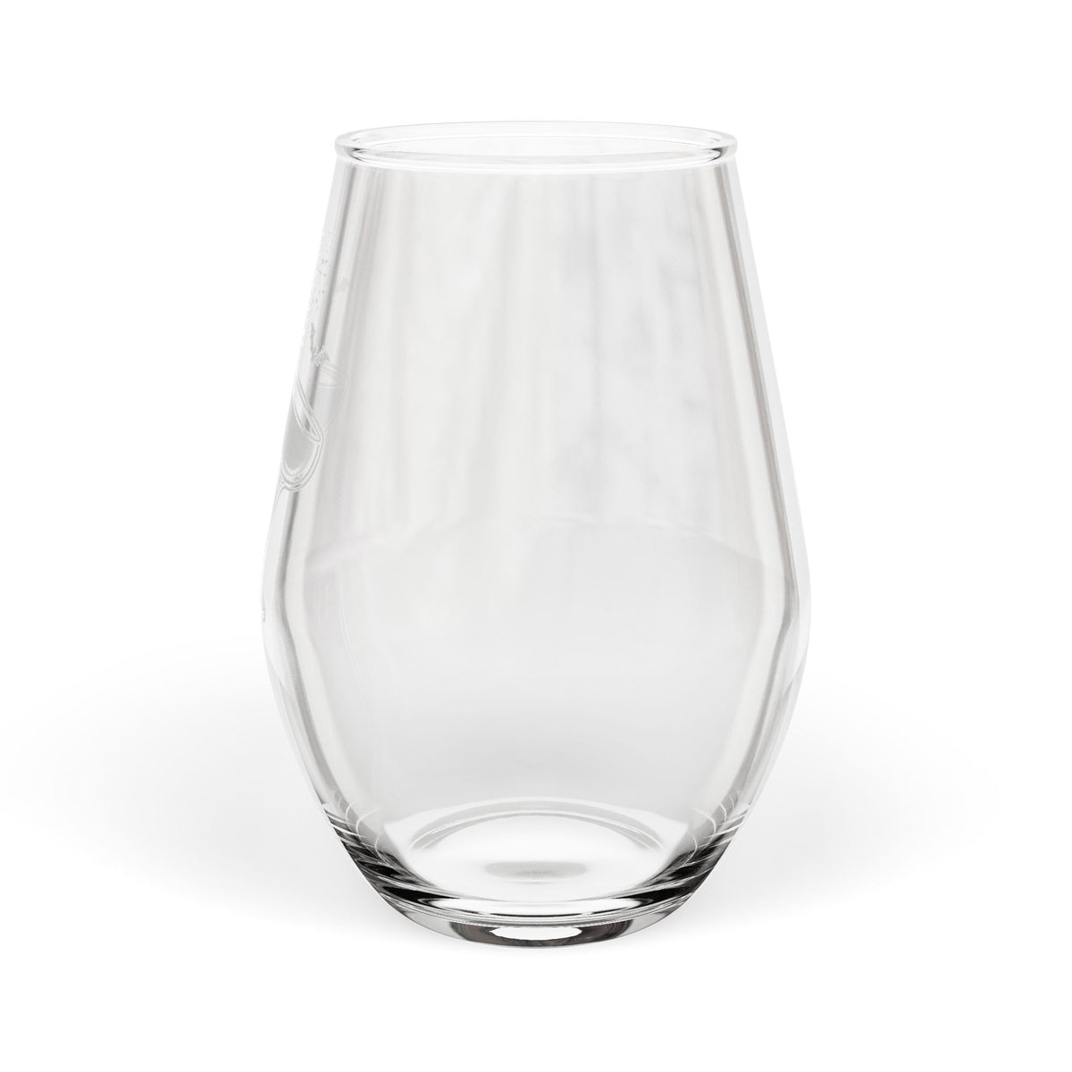 Eyeliner & Arson — Champagne Toast Stemless Wine Glass