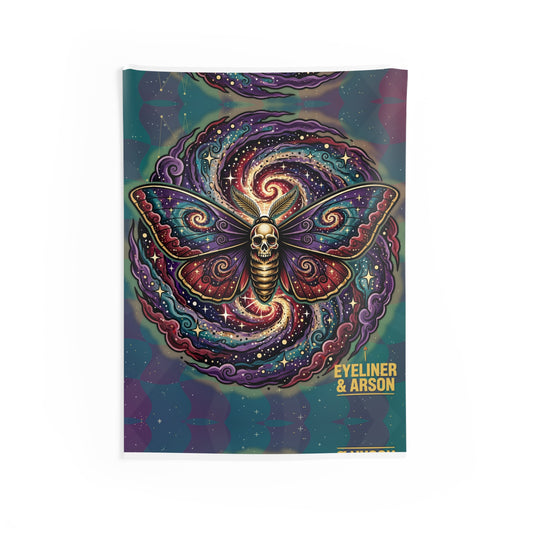 Galaxy Moth Tapestry