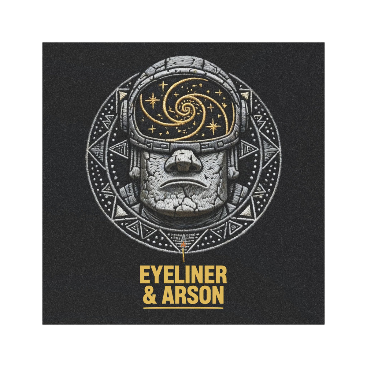 Eyeliner & Arson — Ancient Astronaut Car Magnet