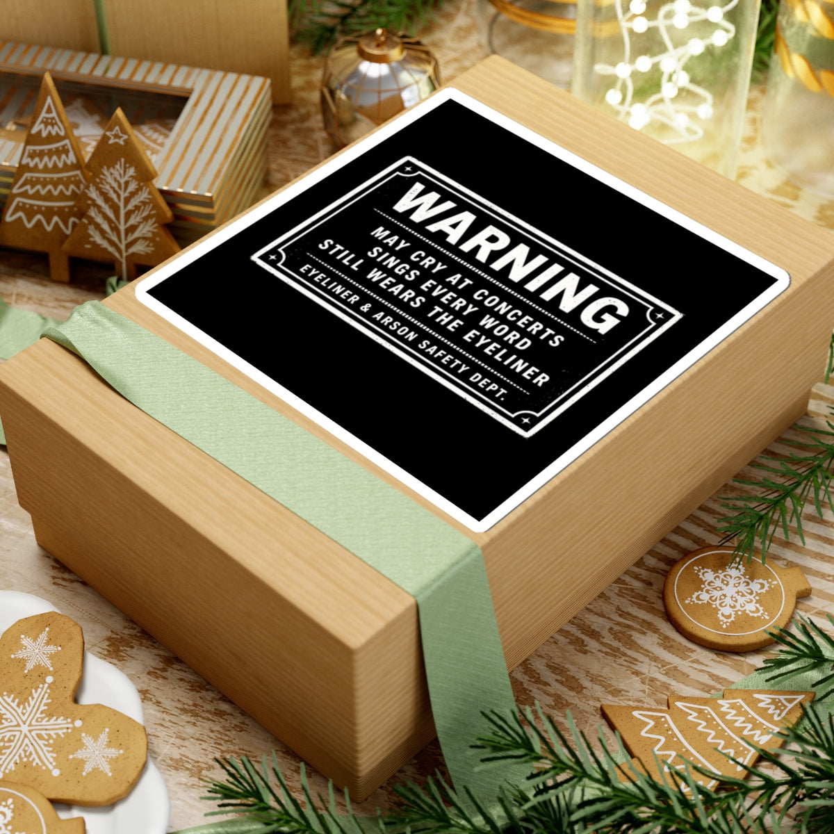 Warning Label Sticker