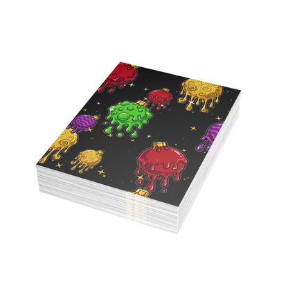 Melting Ornaments Postcard