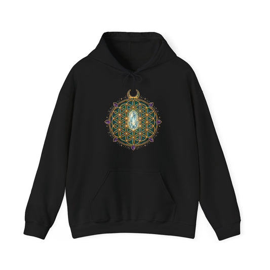Eyeliner & Arson — Flower of Life Hoodie