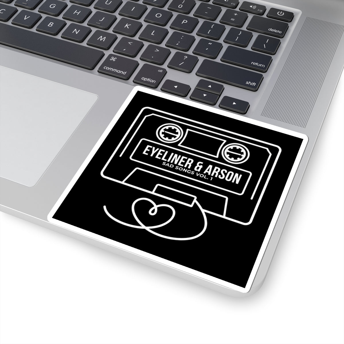 Eyeliner & Arson — Mixtape Sticker