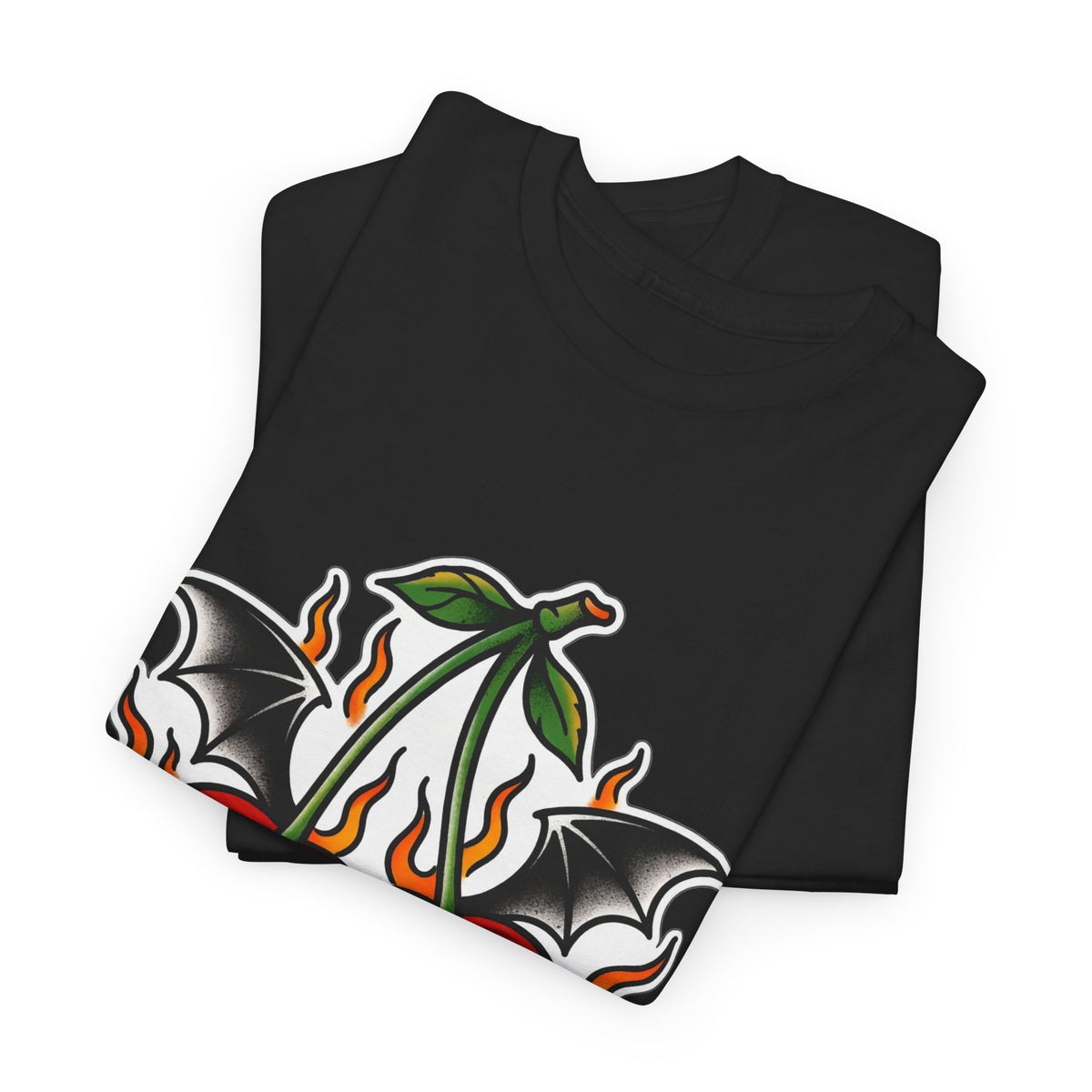 Eyeliner & Arson — Flaming Cherries Tee