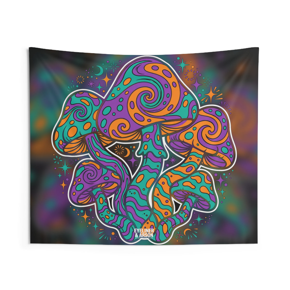 Mushroom Cluster Tapestry