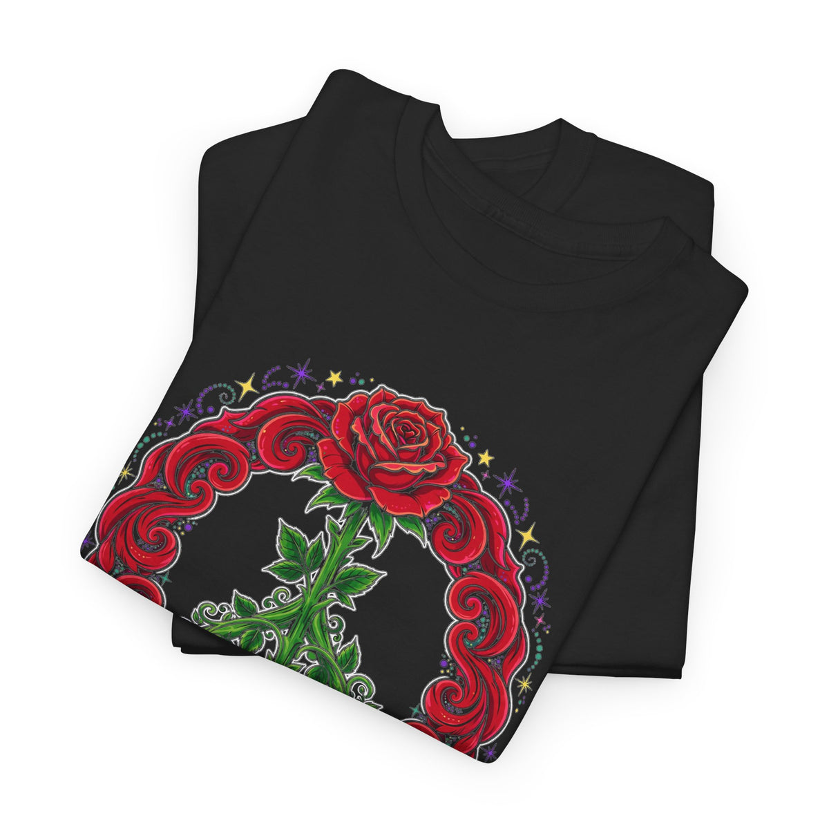 Peace Sign Rose Tee