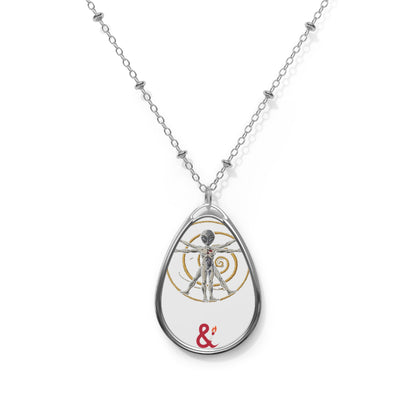 Eyeliner & Arson — Vitruvian Alien Necklace