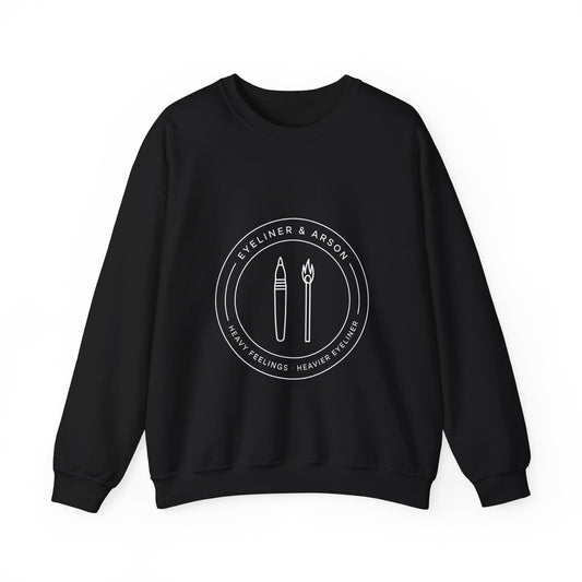 Eyeliner & Arson — Badge Crewneck