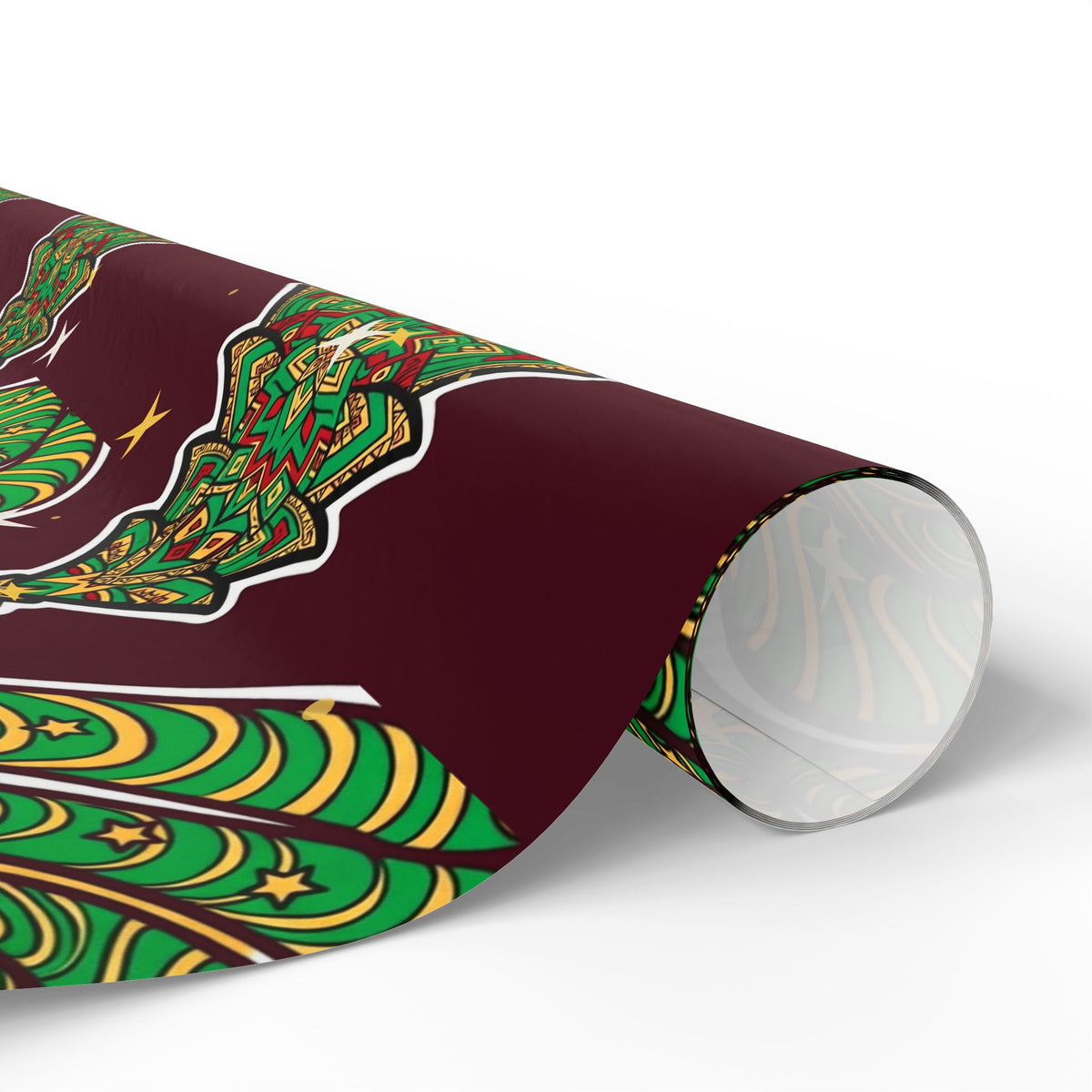 Trippy Tree Spiral Wrapping Paper