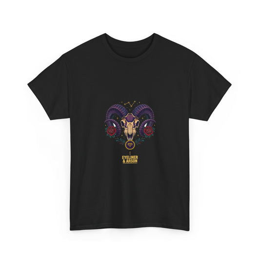 Eyeliner & Arson — Aries Zodiac Tee