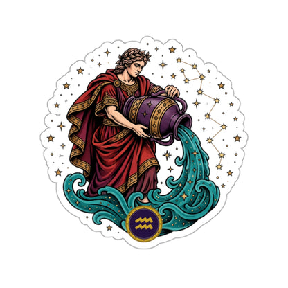 Eyeliner & Arson — Aquarius Sticker