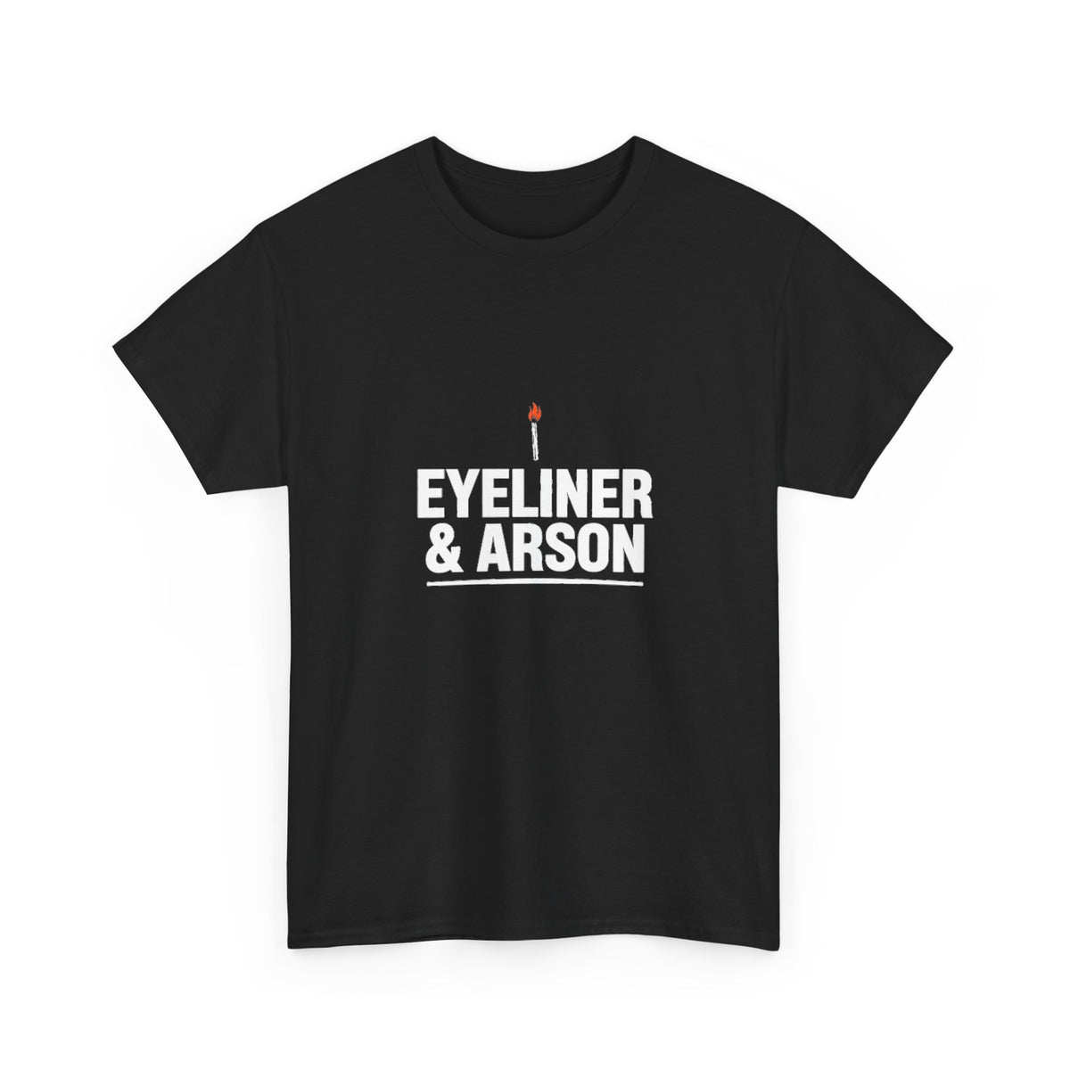 Eyeliner & Arson — Wordmark Tee