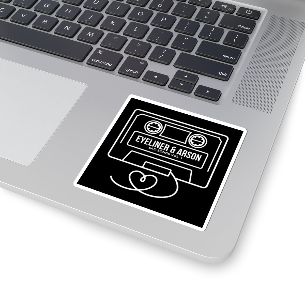 Eyeliner & Arson — Mixtape Sticker