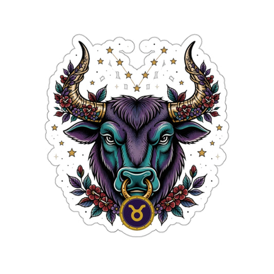 Eyeliner & Arson — Taurus Sticker