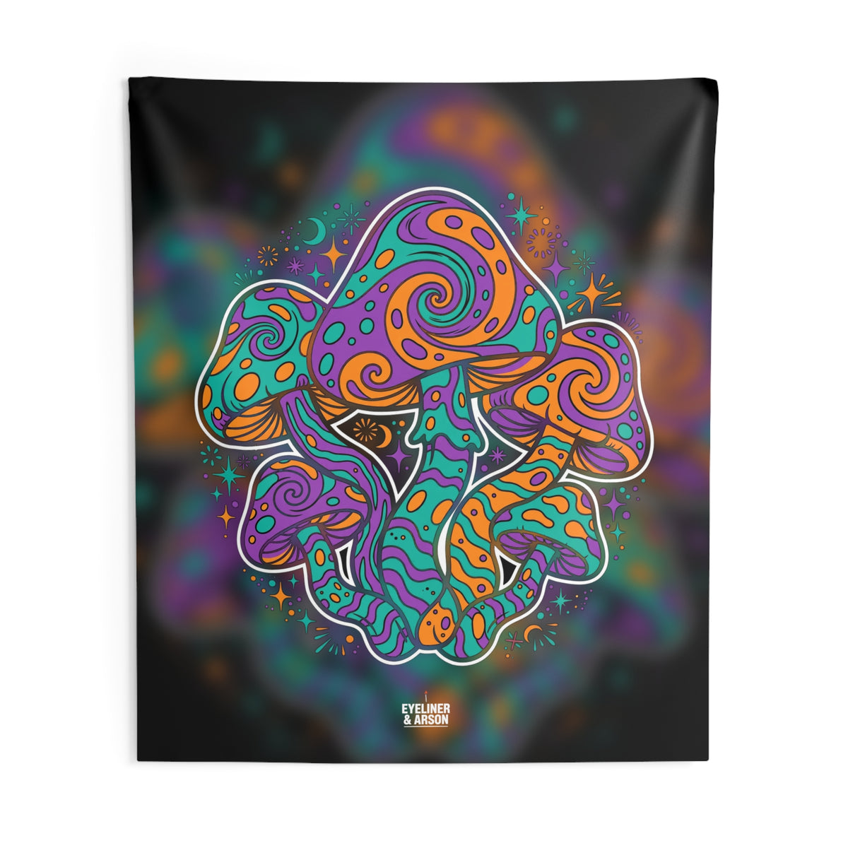 Mushroom Cluster Tapestry