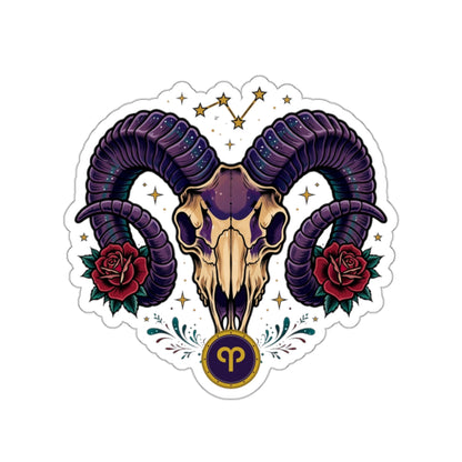 Eyeliner & Arson — Aries Sticker