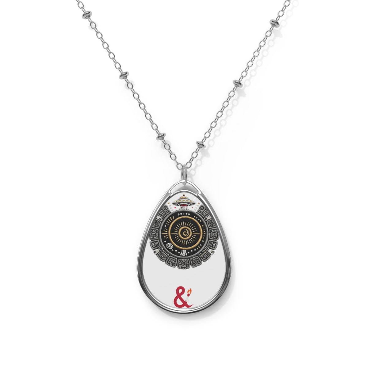 Eyeliner & Arson — Mayan Calendar Necklace
