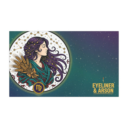 Eyeliner & Arson — Virgo Car Magnet