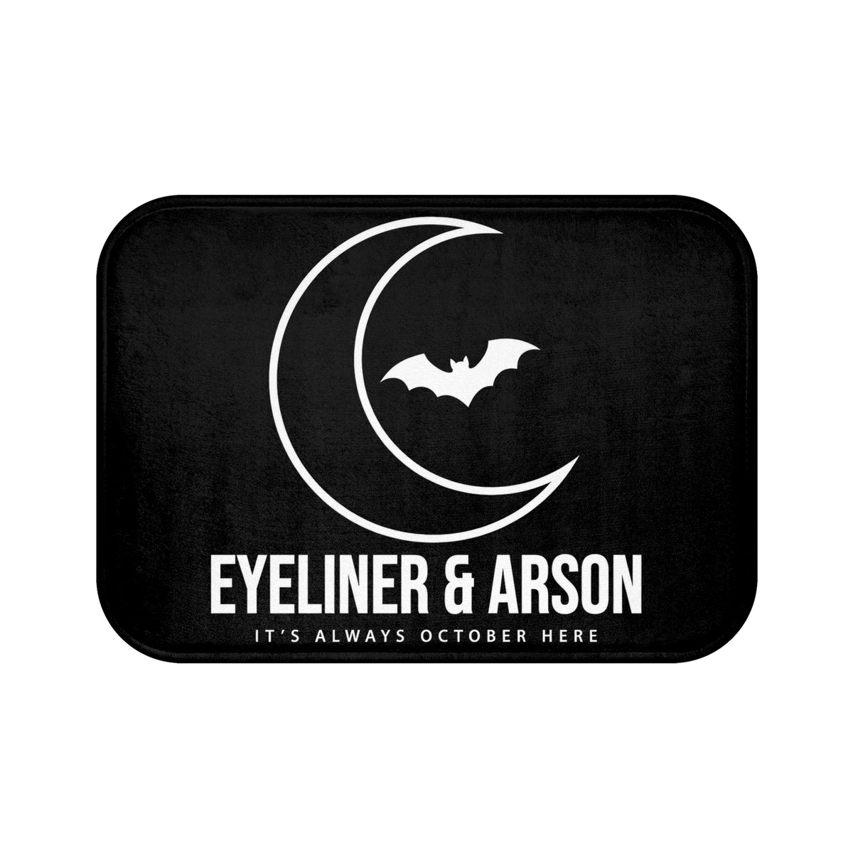 Moon & Bat — Bath Mat