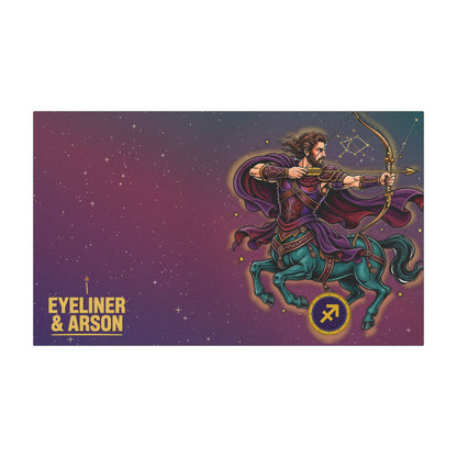 Eyeliner & Arson — Sagittarius Car Magnet
