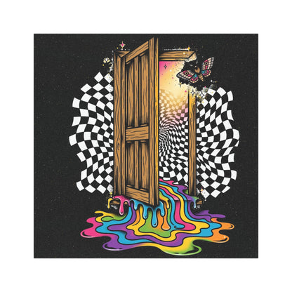 Eyeliner & Arson — Warp Portal Door Magnet