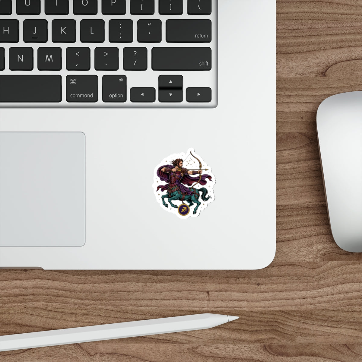 Eyeliner & Arson — Sagittarius Sticker