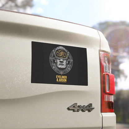 Eyeliner & Arson — Ancient Astronaut Car Magnet