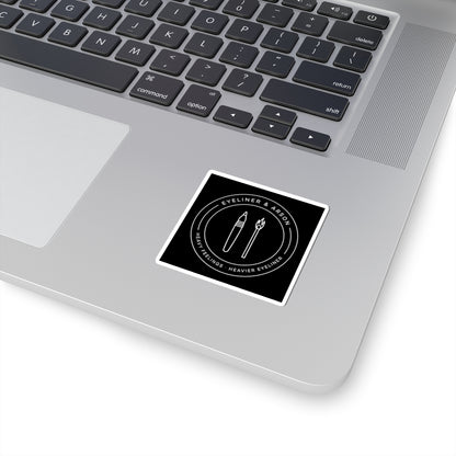 Eyeliner & Arson — Badge Sticker