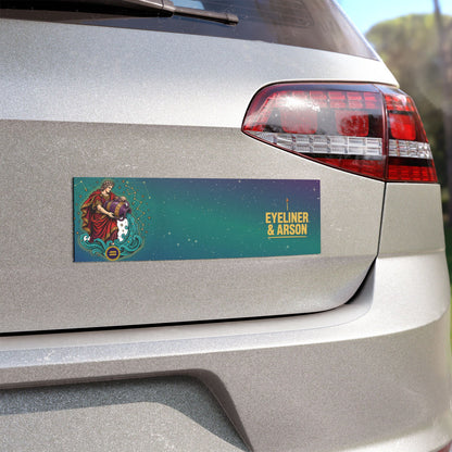 Eyeliner & Arson — Aquarius Car Magnet