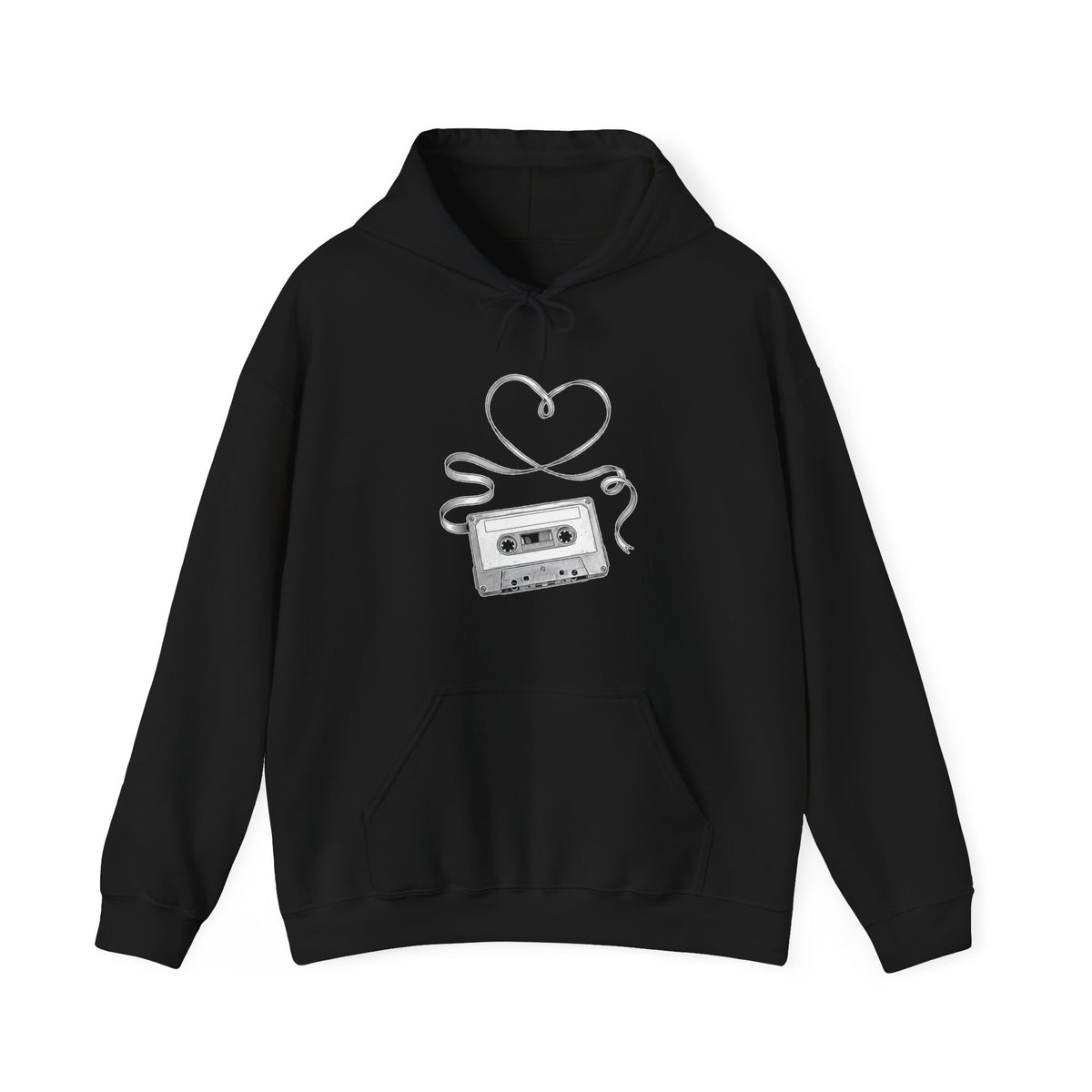 Eyeliner & Arson — Cassette Heart Hoodie