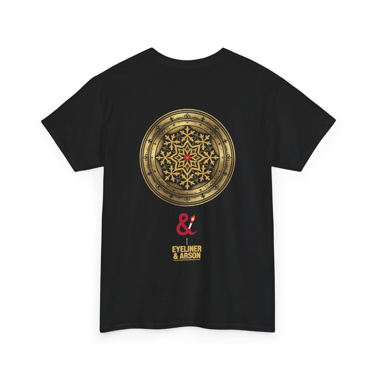 Eyeliner & Arson — Cymatics Plate Tee